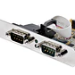 Tarjeta PCI Express Serie de 2 Puertos StarTech.com RS232 DB9 (21050-PC-SERIAL-LP) - Miniatura 2