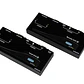 Conmutador KVM USB VGA de 2 Puertos con Audio y Red RJ45 - Miniatura 1