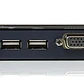Conmutador KVM USB VGA de 2 Puertos con Audio y Red RJ45 - Miniatura 4