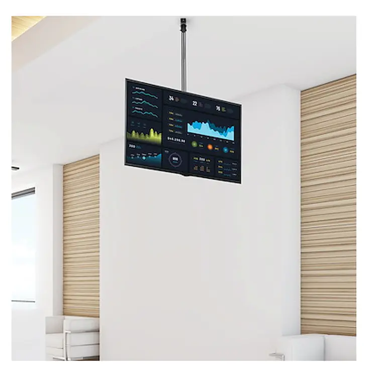 Soporte de Techo StarTech.com para TV de 32“ a 75“ Mástil Telescópico Largo 6