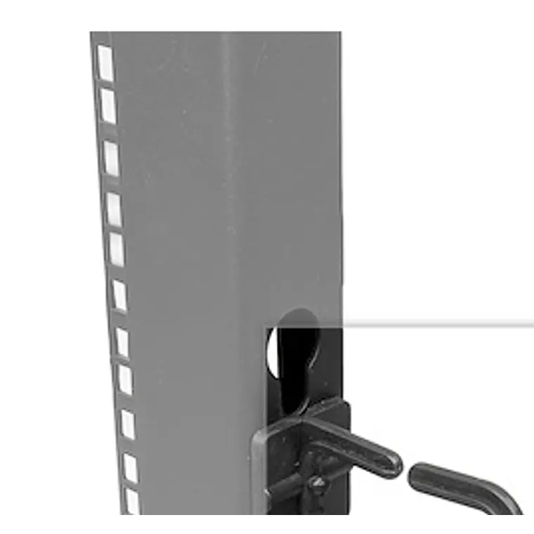 Rack Móvil 15U Abierto de 4 Columnas StarTech.com Profundidad Ajustable 4