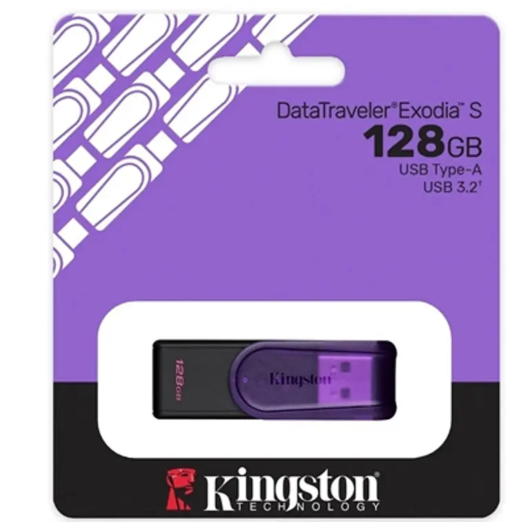 Pendrive 128GB Kingston DataTraveler Exodia S USB 3.2 Gen 1 2