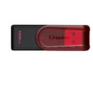Pendrive 128GB USB, Kingston DataTraveler Exodia (Negro/Rojo)