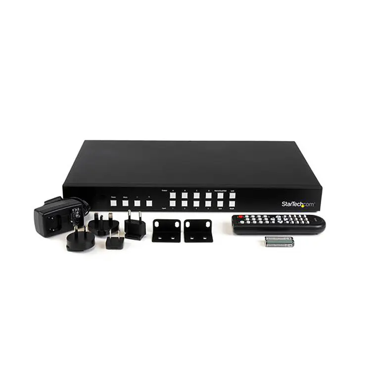 Conmutador Matricial HDMI 4x4 StarTech.com con Multivisor PiP y TV Wall (VS421HDPIP) 4