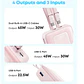 Batería externa Anker Zolo 20.000 mAh 45W con 2 Cables USB-C Integrados Pantalla Digital  - Miniatura 3