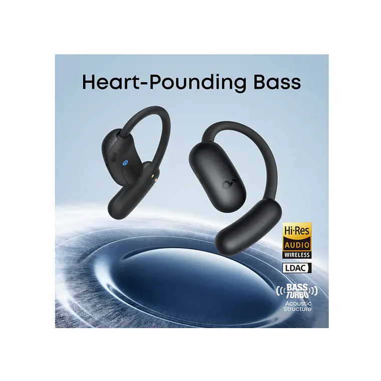 Audífonos Inalámbricos Soundcore by Anker AeroFit 2 AI Assistant Open-Ear Bluetooth 5.4   4