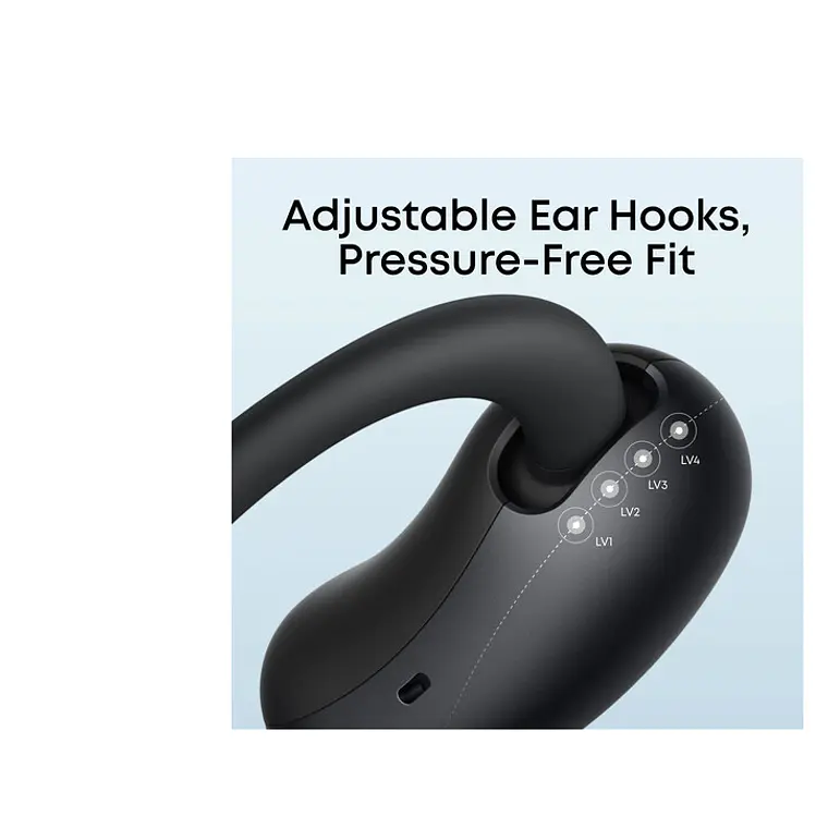 Audífonos Inalámbricos Soundcore by Anker AeroFit 2 AI Assistant Open-Ear Bluetooth 5.4   2