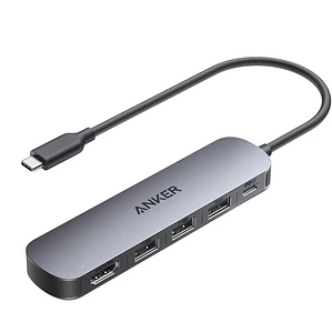 Concentrador Hub USB-C Anker Nano 7 en 1 HDMI 4K 60Hz 100W PD 