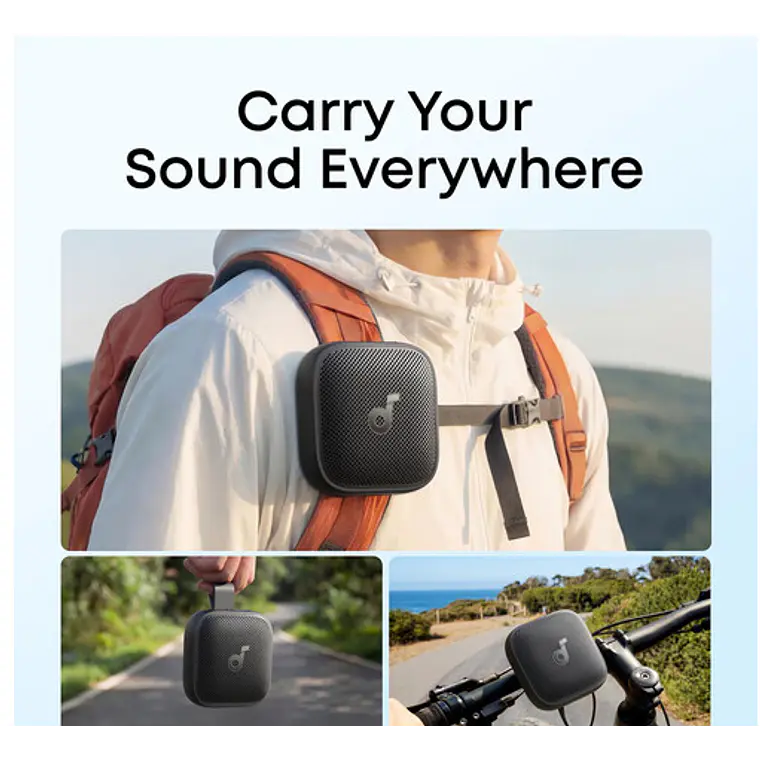 Altavoz Portátil Bluetooth Soundcore by Anker Boom Go 3i 15W IP68 Batería 24h  4