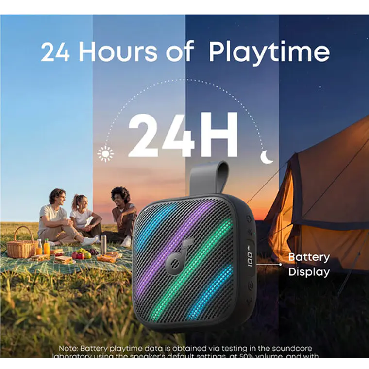 Altavoz Portátil Bluetooth Soundcore by Anker Boom Go 3i 15W IP68 Batería 24h  2