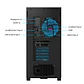 Computador Gamer Asus Tower 58L Black (AMD Ryzen 7 8700F, 32GB Ram, 1TB SSD, Win11 Home) - Miniatura 2