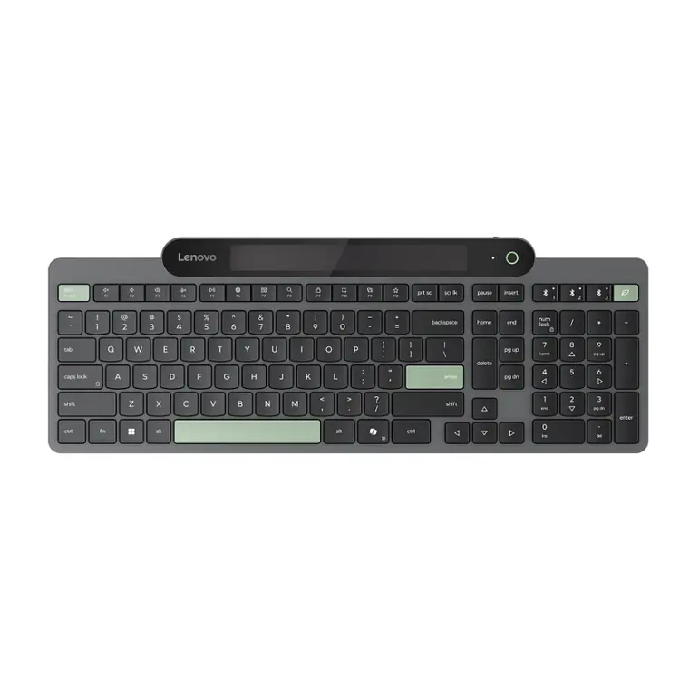 Teclado Bluetooth Autorrecargable por Luz Ambiental Lenovo 2.5 Zonas USB-C (Garantía 3 Años)  1