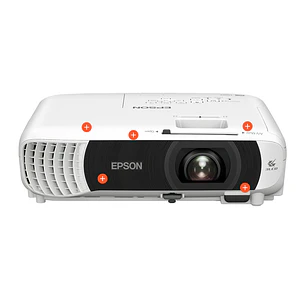 Proyector Epson PowerLite W55+ 3LCD WXGA 4000 Lúmenes Inalámbrico Blanco 