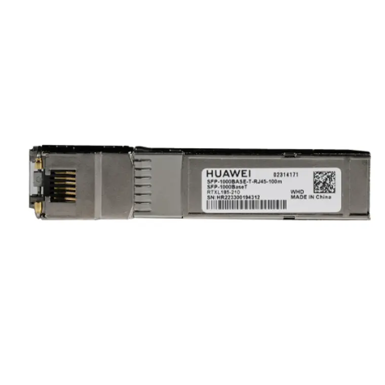 Módulo Transceptor SFP a RJ-45 Cobre Huawei SFP-1000BASET 1Gbps 100m 1
