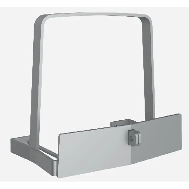 Bracket Antirrobo Hikvision para Motor de Portón Corredizo H6  1