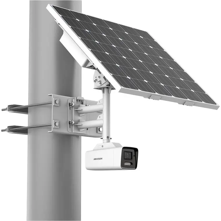 Kit Cámara de Red 4G Solar - Hikvision 4MP ColorVu Bullet Fija  3