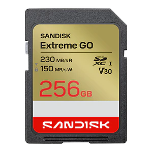 Tarjeta de memoria SD 512GB SANDISK Extreme GO SDXC UHS-I V30