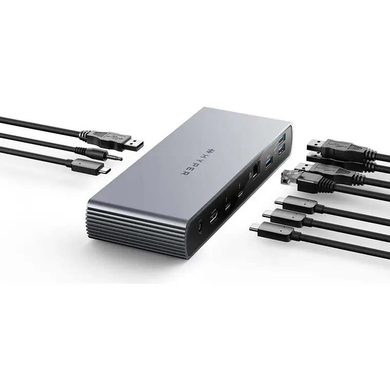 Docking Station Thunderbolt 4 HyperDrive Dual 4K 96W PD 2.5GbE 2
