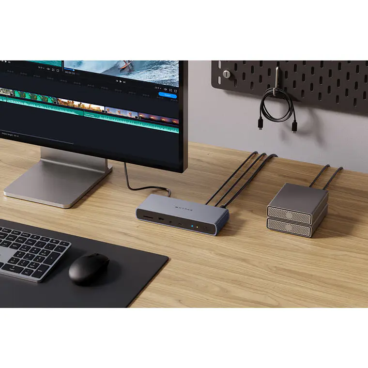 Docking Station Thunderbolt 4 HyperDrive Dual 4K 96W PD 2.5GbE 7