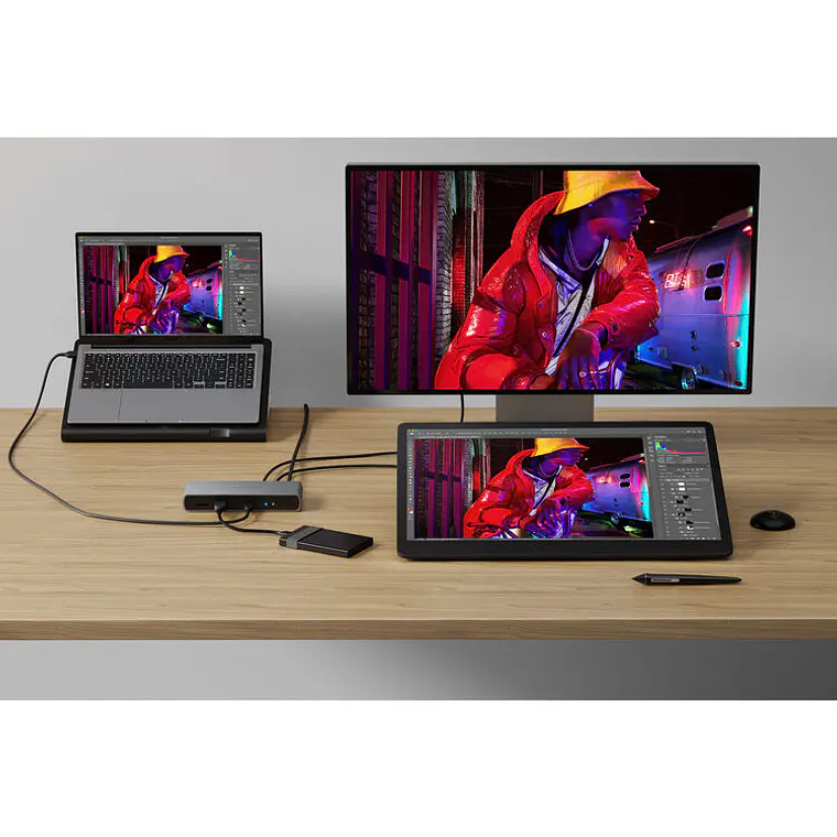 Docking Station Thunderbolt 4 HyperDrive Dual 4K 96W PD 2.5GbE 8