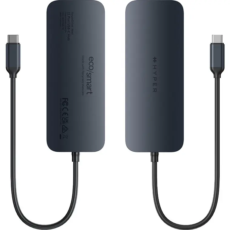 Hub USB-C 11 Puertos HyperDrive Next Dual 4K 140W PD 10Gbps SD4.0 2
