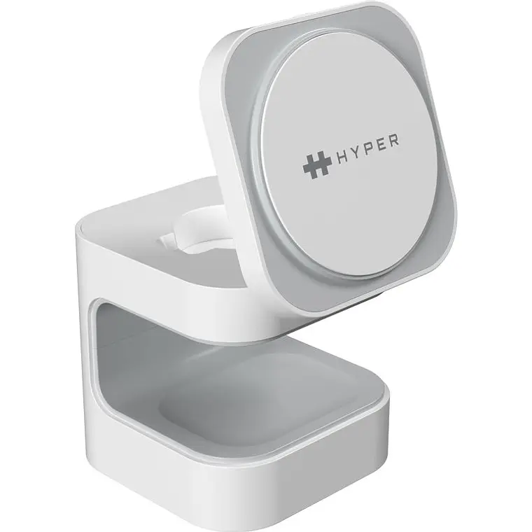 Soporte de Carga Magnético 3 en 1 HyperJuice Qi2 15W 8