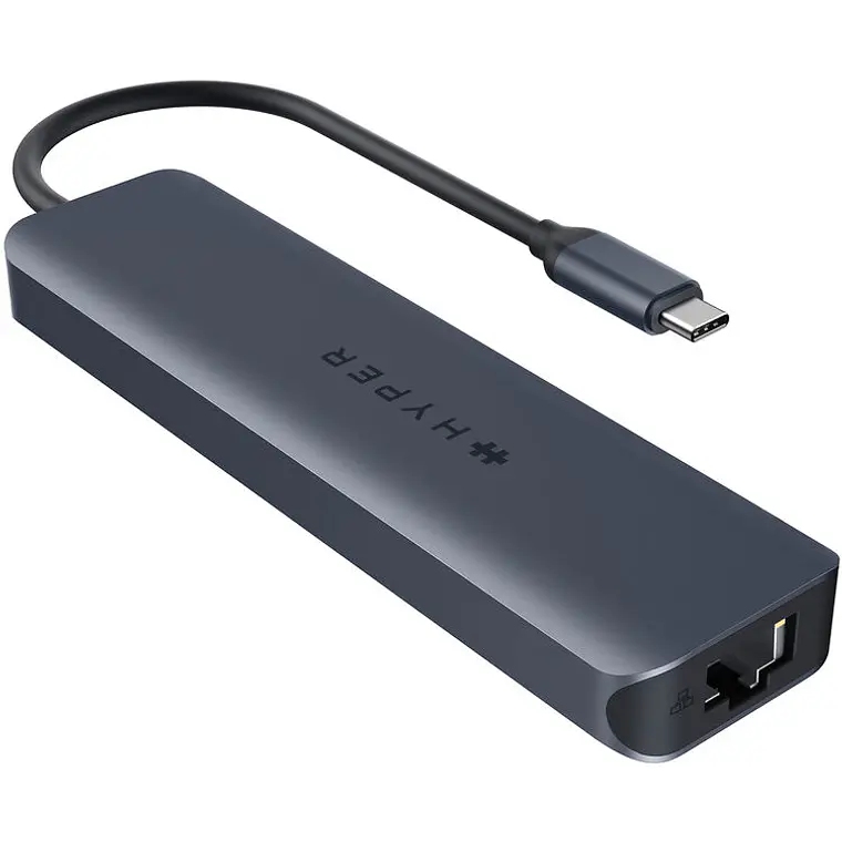 Hub USB-C 7 Puertos HyperDrive Next 4K 60Hz 100W PD SD4.0 (10Gbps Update) 3