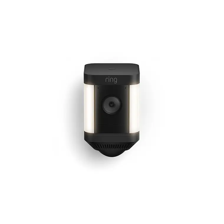 Cámara de Vigilancia 1080p IP Wi-Fi Exterior Ring Spotlight Cam Plus Battery Negra 1