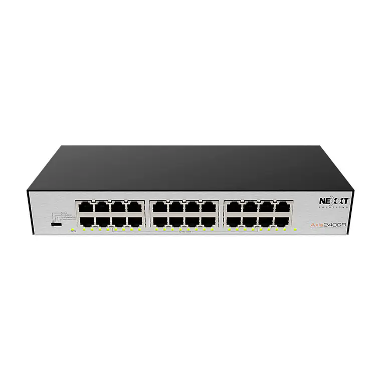 Switch 24 Puertos Gigabit Nexxt Axis2400R Rack 19