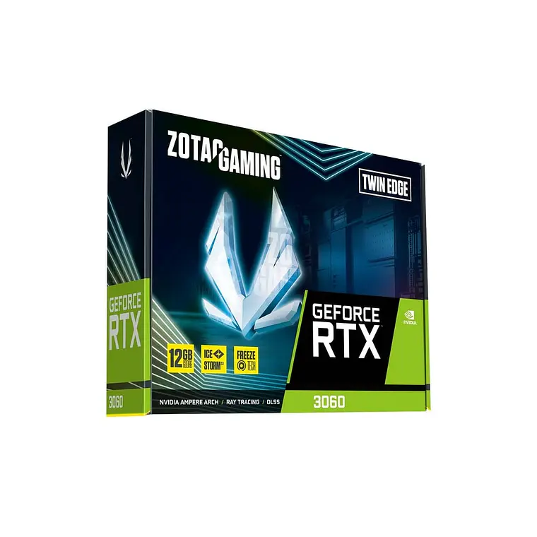 Tarjeta de Video ZOTAC GAMING GeForce RTX 3060 Twin Edge 12GB GDDR6  7