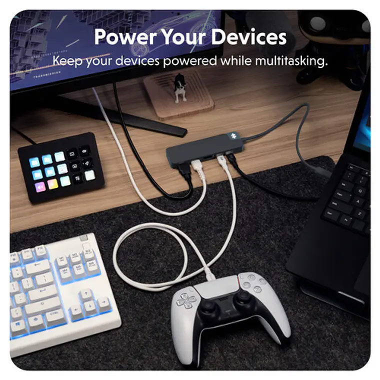Hub Concentrador USB-C HYPER HyperDrive Flex 5 en 1  6