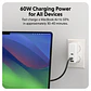 Cable de Carga Silicona USB-C a USB-C HyperJuice 60W PD 3.0 (1,5m) - Miniatura 5
