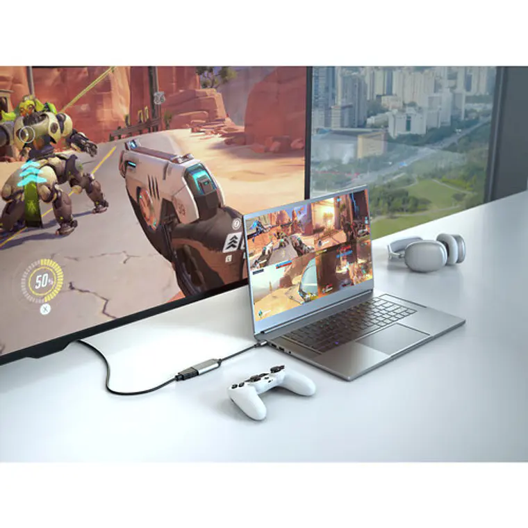 Adaptador USB-C a HDMI 8K / 4K 144Hz HYPER HyperDrive 6
