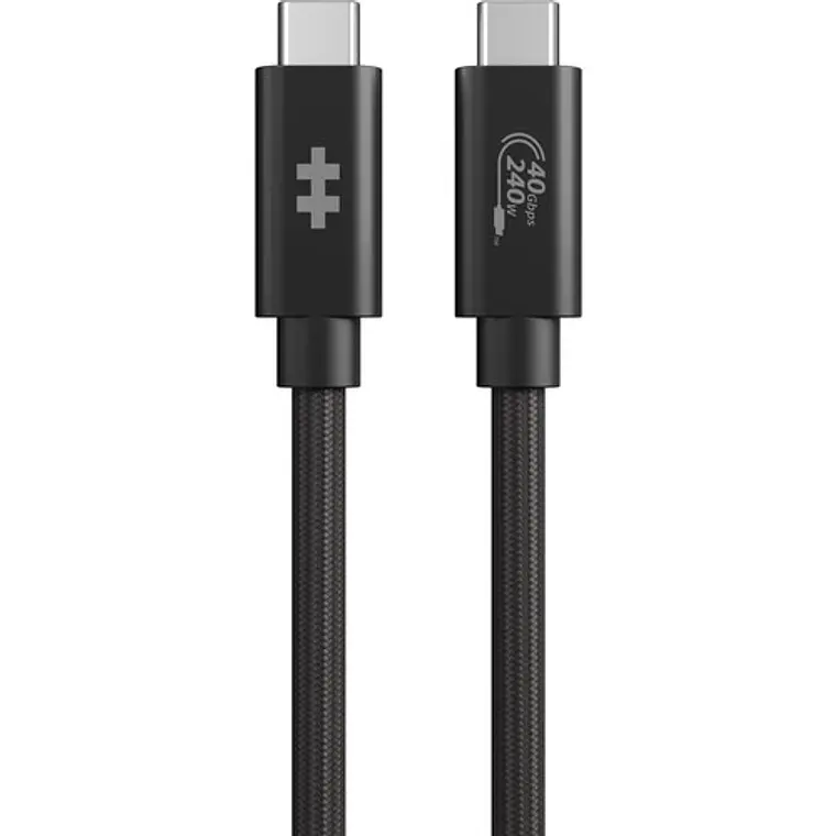 Cable USB4 HyperDrive Next USB-C a USB-C 240W PD 3.1 / 40Gbps / 8K 60Hz (1,2m) 1