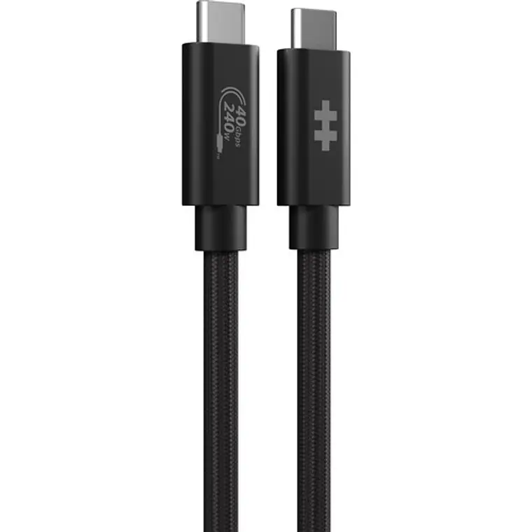 Cable USB4 HyperDrive Next USB-C a USB-C 240W PD 3.1 / 40Gbps / 8K 60Hz (1,2m) 2