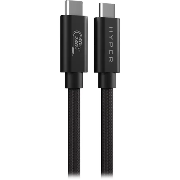 Cable USB4 HyperDrive Next USB-C a USB-C 240W PD 3.1 / 40Gbps / 8K 60Hz (1,2m) 3
