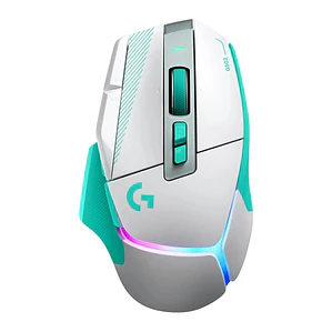 Mouse Gamer Inalámbrico Logitech G502 X PLUS RGB Blanco/Menta 