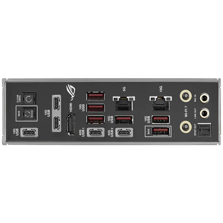 Placa Madre ASUS ROG Crosshair X870E Dark Hero (Socket AM5, DDR5, PCIe 5.0, Wi-Fi 7, ATX) 3