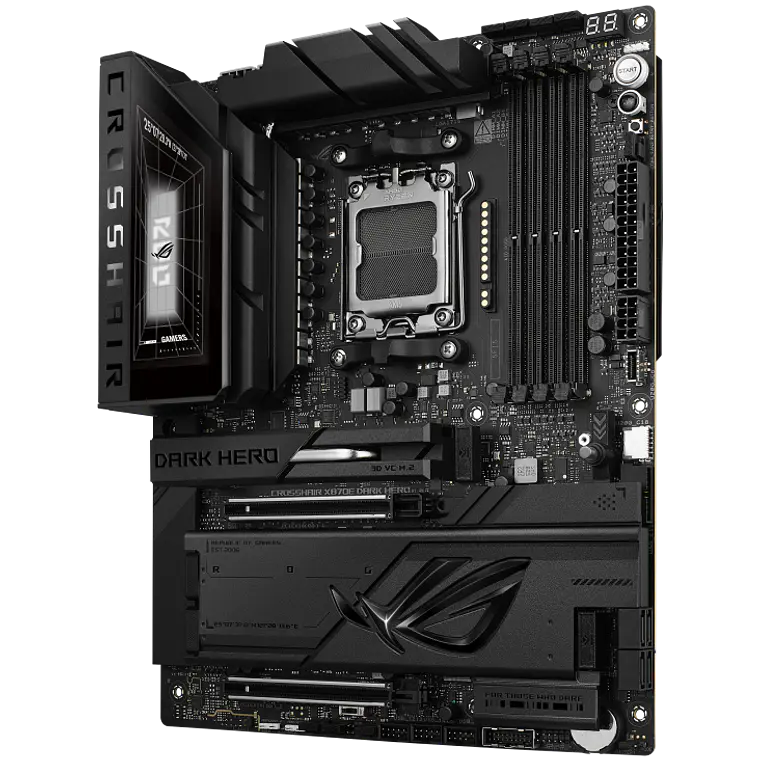 Placa Madre ASUS ROG Crosshair X870E Dark Hero (Socket AM5, DDR5, PCIe 5.0, Wi-Fi 7, ATX) 2
