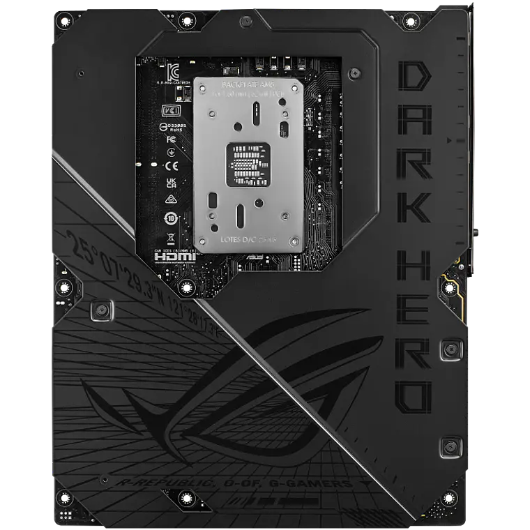 Placa Madre ASUS ROG Crosshair X870E Dark Hero (Socket AM5, DDR5, PCIe 5.0, Wi-Fi 7, ATX) 6