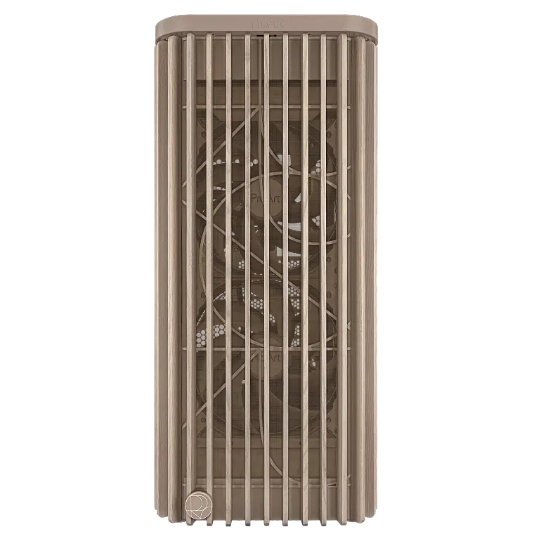 Gabinete ASUS ProArt PA401 Wood Edition Beige (ATX, Cristal Templado, Madera FSC, USB-C 2x2) 3