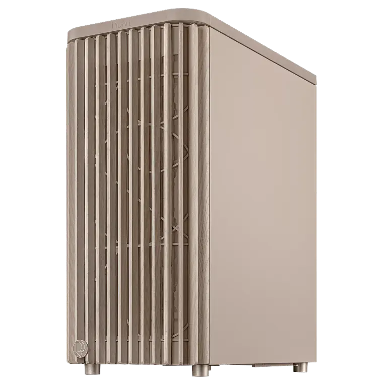 Gabinete ASUS ProArt PA401 Wood Edition Beige (ATX, Cristal Templado, Madera FSC, USB-C 2x2) 5