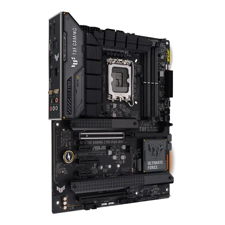 Placa Madre ASUS TUF GAMING Z790-PLUS WIFI (LGA1700, DDR5, PCIe 5.0, Wi-Fi 6E, ATX) 1