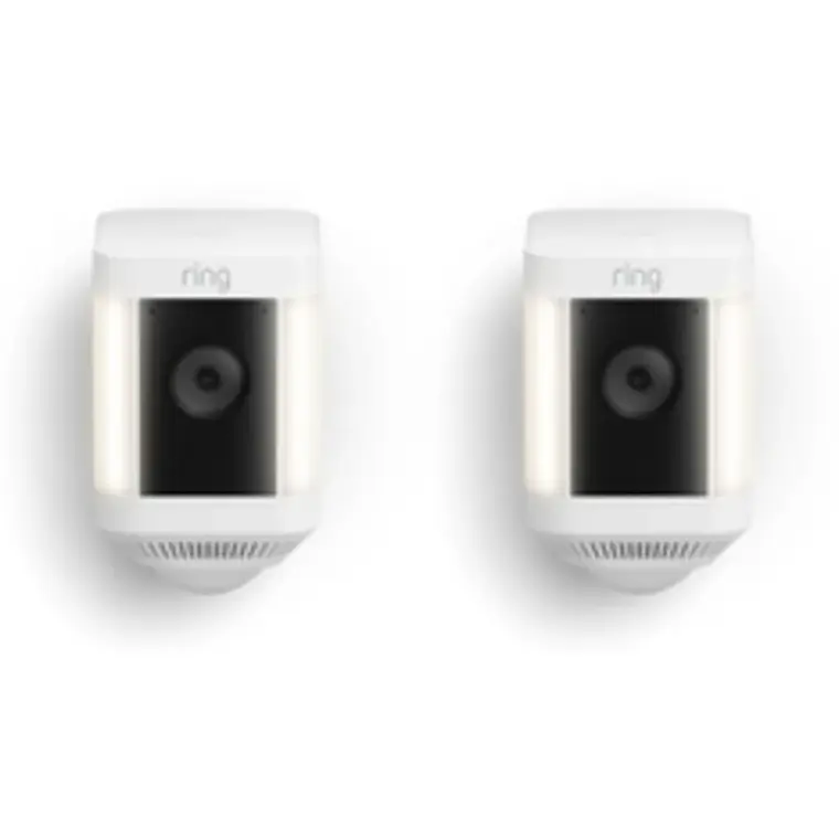 Pack de 2 Cámaras de Seguridad Exterior Ring Spotlight Cam Plus Inalámbricas (1080p / Batería) 1