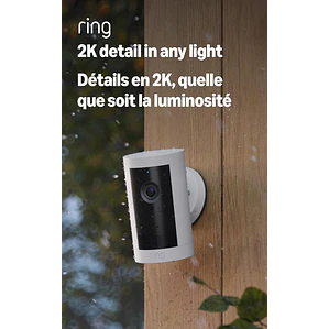Cámara de Vigilancia 3MP IP Exterior Ring Outdoor Cam Plus Batería