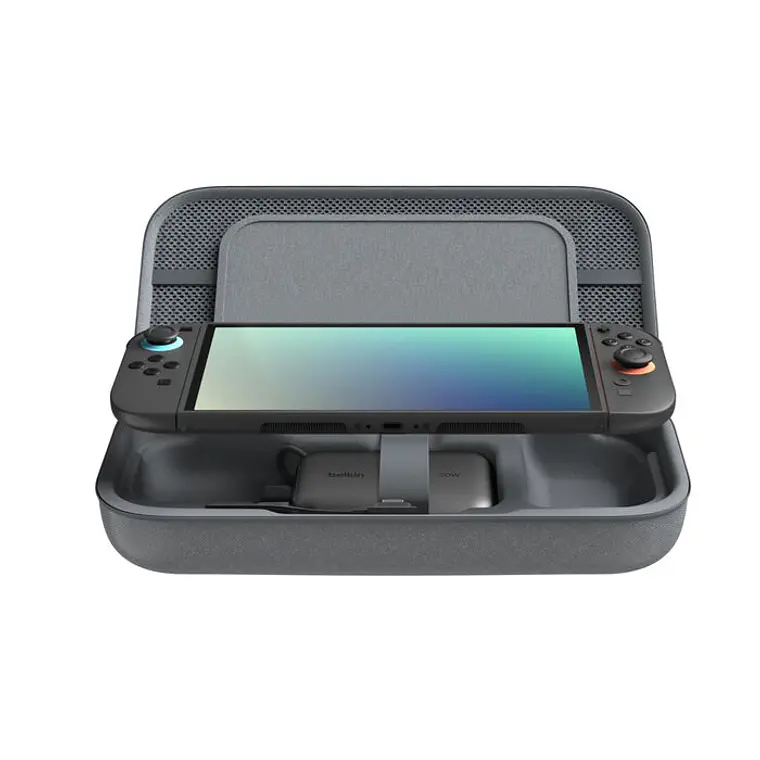 Estuche de carga 20W Nintendo Switch 2 Belkin grafito 3