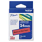 Cinta laminada Brother TZE451 Cinta Negro sobre Rojo P-Touch - Miniatura 2