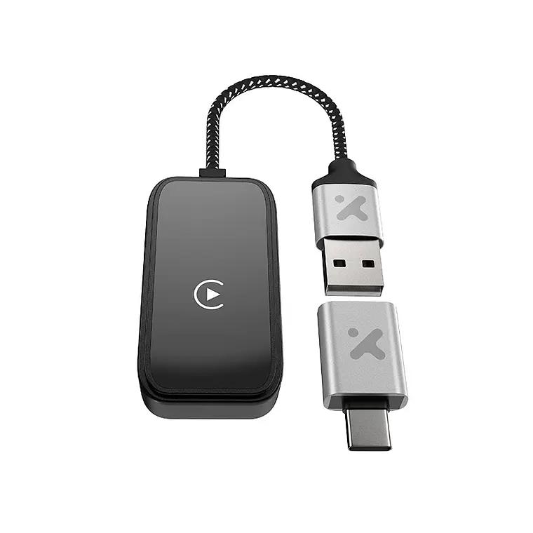 Adaptador Inalámbrico 2 en 1 Klip Xtreme CarPlay y Android Auto 1