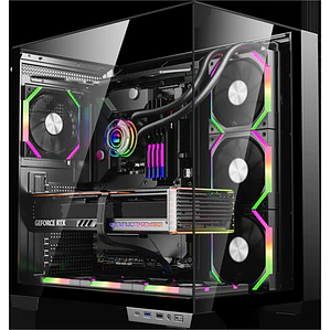 Gabinete EsGaming Mira Pro ARGB Negro