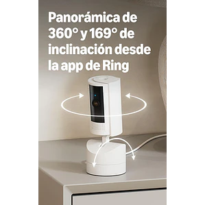 Cámara de Seguridad Interior Motorizada Ring Pan-Tilt Indoor Cam 1080p HD